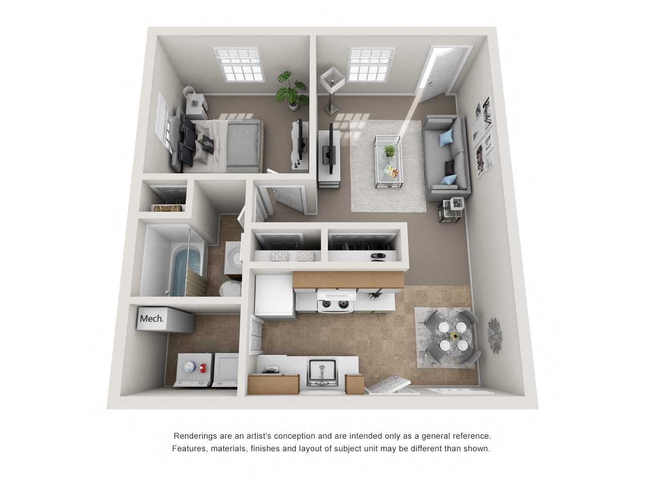 6701 Dartmouth Avenue 1-2 Beds Apartment for Rent - Photo Gallery 19